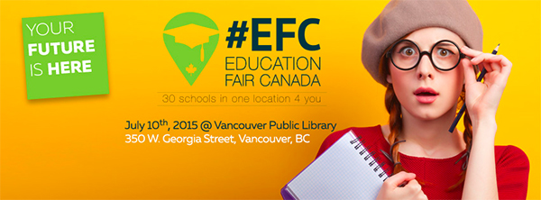 2015 Education Fair Canada in Vancouver