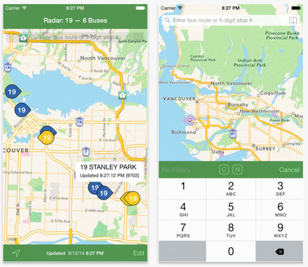 Radar for Metro Vancouver Buses on the App Store on iTunes