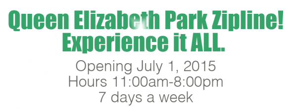 Queen Elizabeth Park Zipline