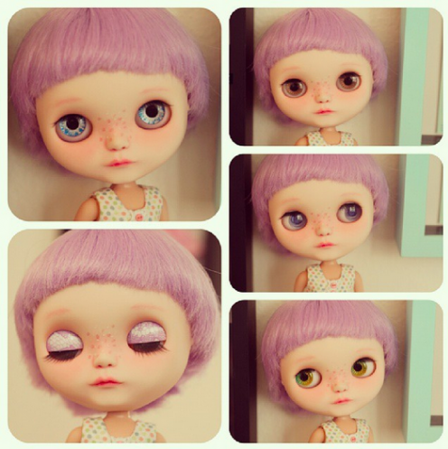 I m very happy to introduce my new  BlytheDoll. Her name is  KuKu  I freaking adore her.   Flickr   Photo Sharing