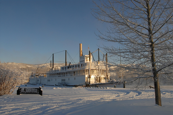 SS Klondike, winter