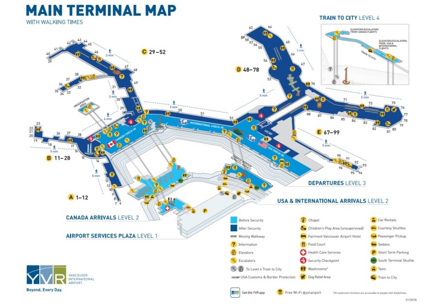 Terminal map