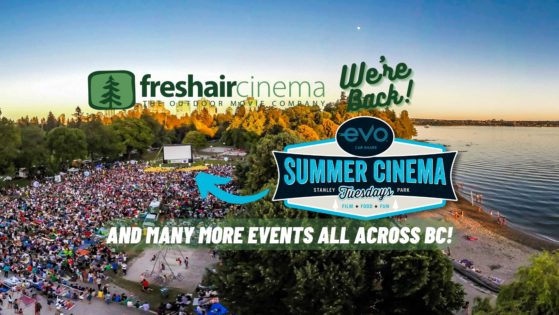 Evo Summer Cinema at スタンレーパーク 2022 @ Stanley Park – Second BeachそばのField