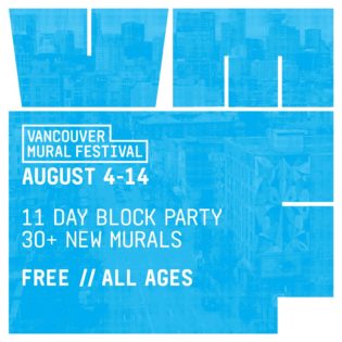バンクーバーミューラルフェスティバル(Vancouver Mural Festival) 2022 @ バンクーバー各所
