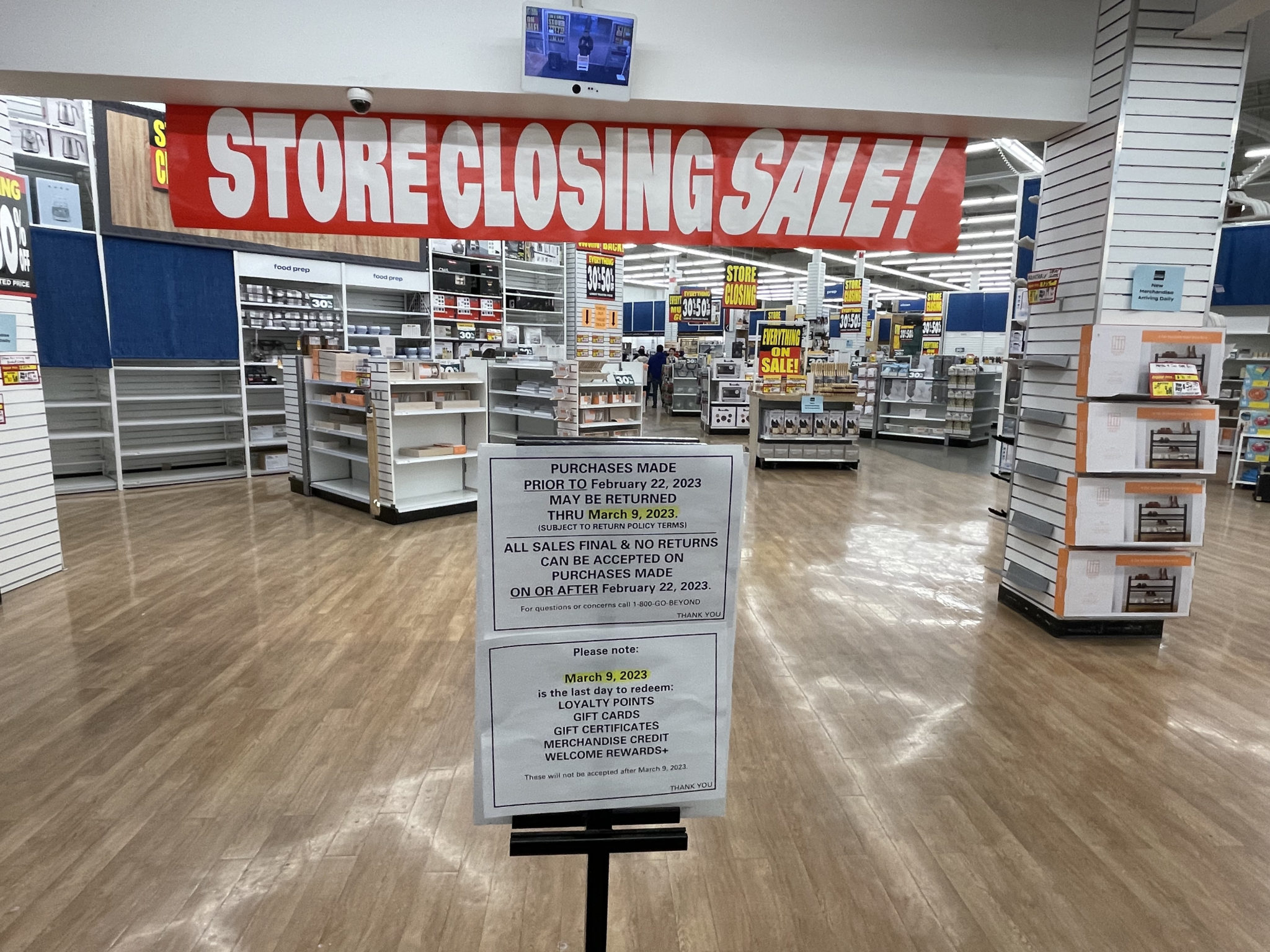 【30～50％OFFに】カナダのBed Bath & Beyond、閉店セールの様子を撮ってきた LifeVancouver カナダ