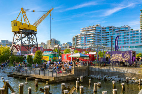シップヤーズ・ナイトマーケット(Shipyards Night Market)2023 @ The Shipyards | North Vancouver | British Columbia | カナダ