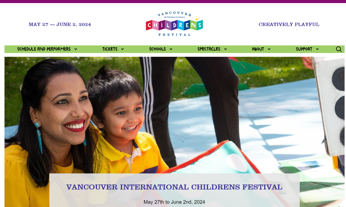 バンクーバー国際児童フェスティバル(Vancouver International Children's Festival) 2024 @ Granville Island | Vancouver | British Columbia | カナダ