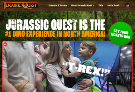 ジュラシック・クエスト(Jurassic Quest)2024 @ Pacific Coliseum | Vancouver | British Columbia | カナダ