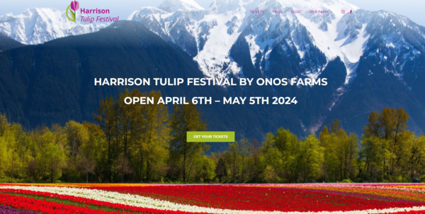 ハリソンチューリップフェスティバル(Harrison Tulip Festival)2024 @ Agassiz | British Columbia | カナダ