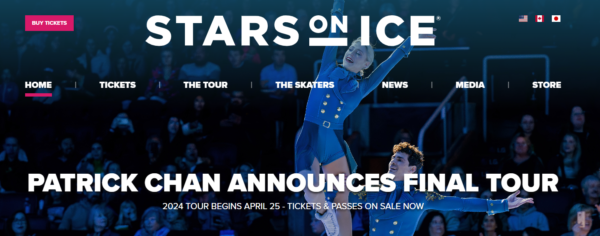 スターズ・オン・アイス(Stars on Ice) 2024 Spring Tour @ Rogers Arena