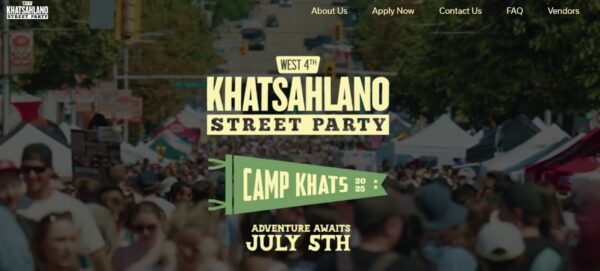 Khatsalano Street Party 2025 @ West 4th Avenue in Kitsilano