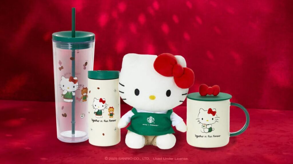 スターバックスとハローキティがコラボ。カナダとアメリカで限定グッズ