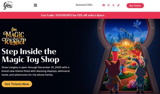 グロウ・ラングレー(Glow Langley)2025 @ Glow Gardens Langley | Langley | British Columbia | カナダ