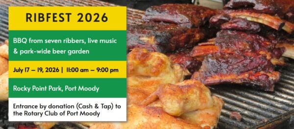 ポートムーディー・リブ・フェスティバル(Port Moody RibFest) 2026 @ Rocky Point Park