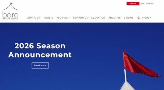 バードオンザビーチ・シェイクスピアフェスティバル(Bard on the Beach Shakespeare Festival) 2026 @ Sen̓áḵw/Vanier Park